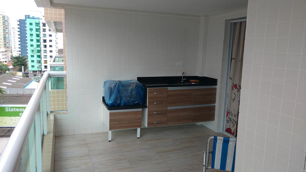 Apartamento No Canto Do Forte, Luxuoso E Confortavel, 2 Suites, Varanda Gourmet Praia Grande  Luaran gambar